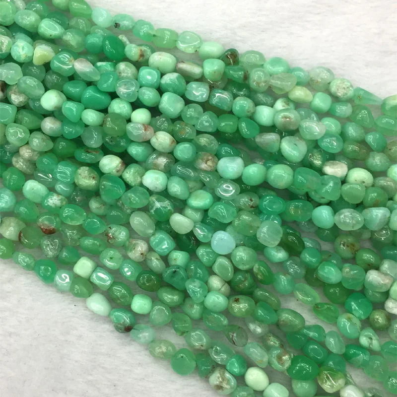 Натуральная трава зеленый Chrysoprase австралийский нефритовый орех свободная форма