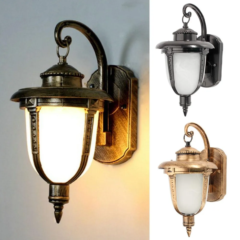 1 шт. настенный светильник светодиодный уличный садовый наружный для крыльца