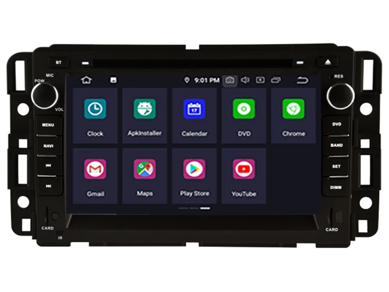 Android 10 1 ''Автомобильный DVD плеер для GMC YUKON пригородный Тахо ACADIA gps спутниковой