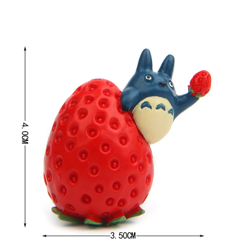 4 шт. фигурки Totoro клубника|Игровые и трансформеры| |