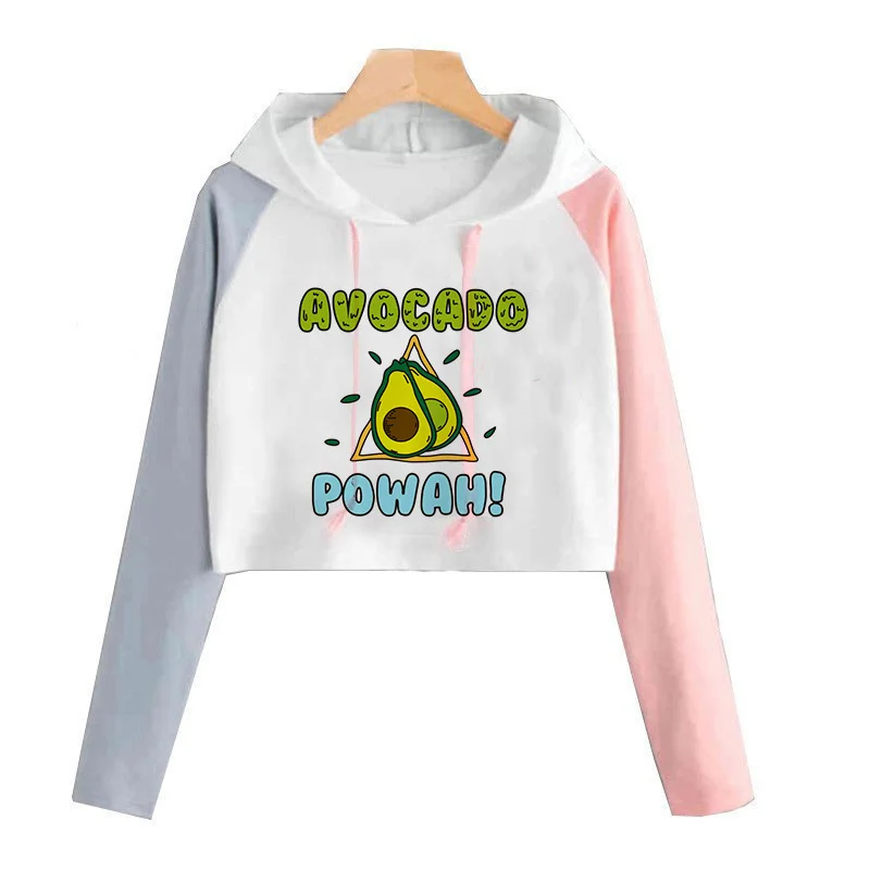 Забавная футболка с авокадо Vegan Женская Футболка harajuku Kawaii футболка авокадо одежда Топы женские футболки Ulzzang