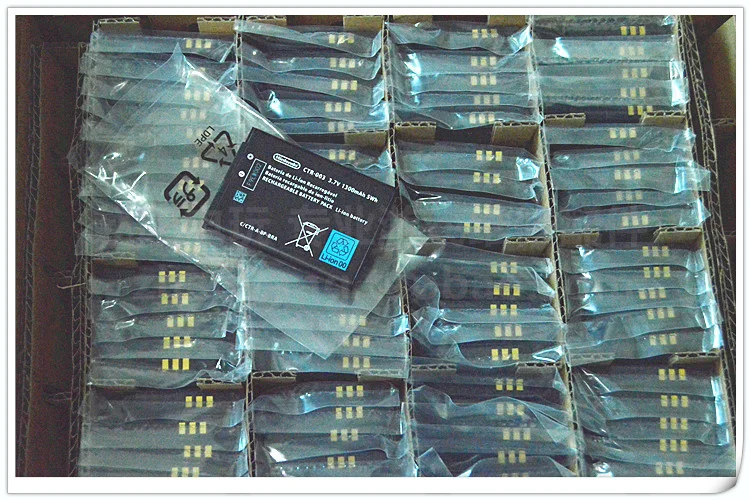 CTR-003 3,7 V 1300mAh CTR003 Аккумулятор для 3DS 2DS консоли внутренний аккумулятор