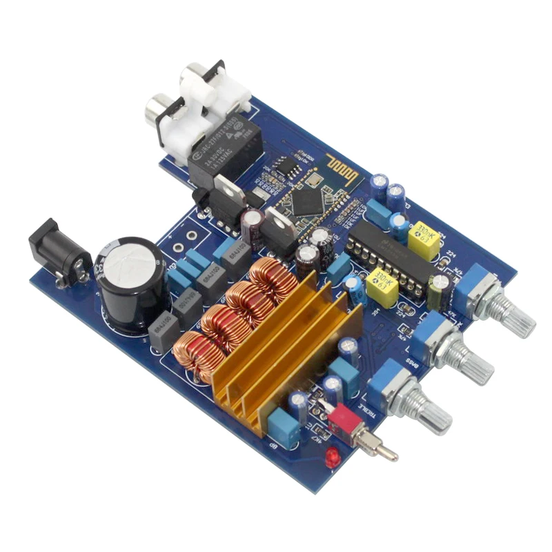 Aiyima TPA3116 + LM1036 Bluetooth Усилители домашние доска CSR4.0 класса D 2.0 аудио 50 Вт Поддержка ВЧ