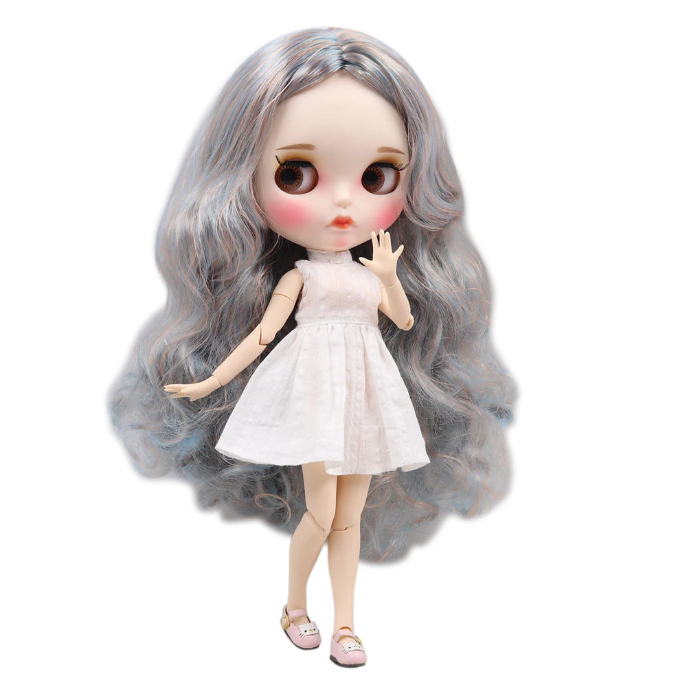 Ледяной DBS Blyth кукольные 1/6 bjd из белой кожи шарнирное тело красивые разноцветные
