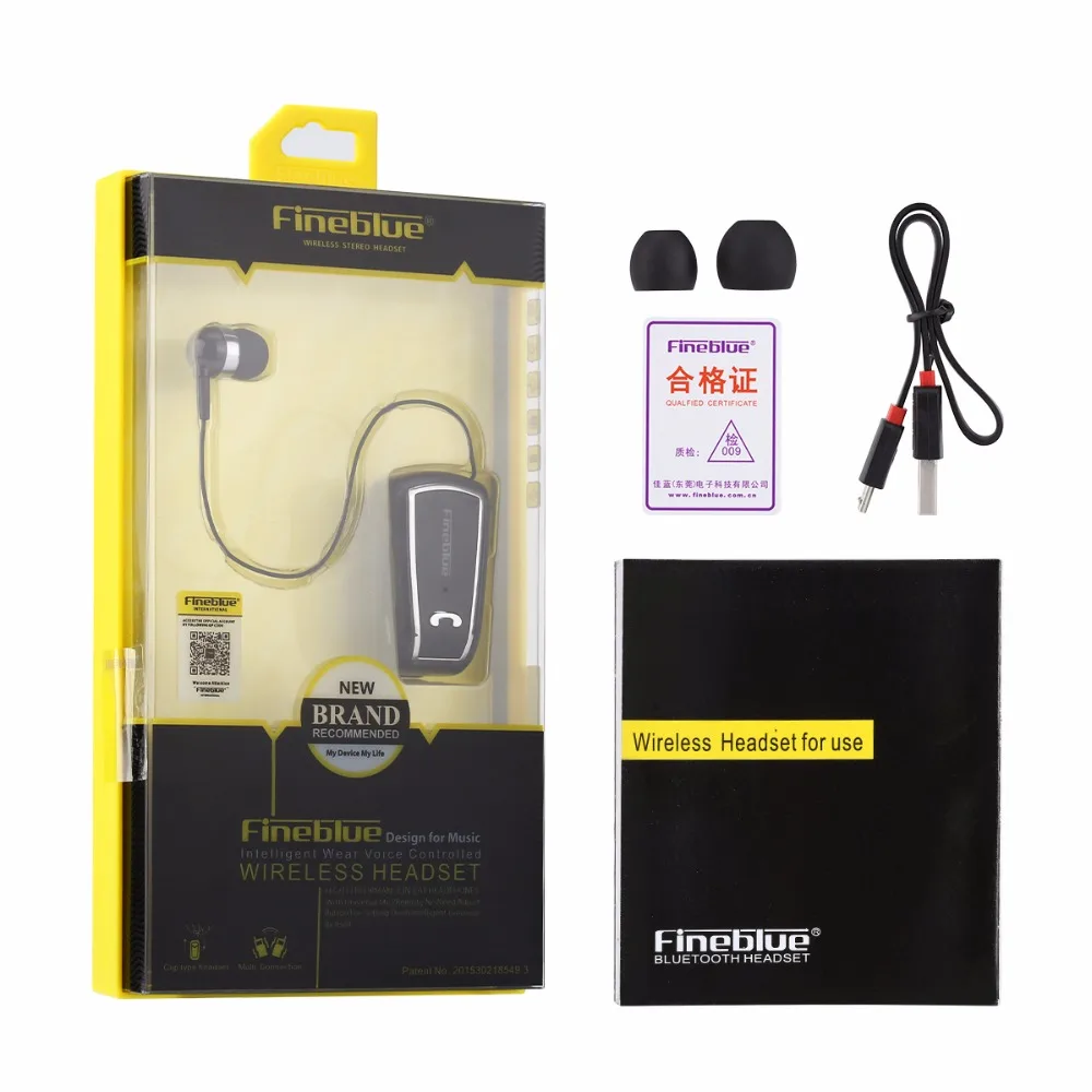 Fineblue F-V3 V3 Bluetooth 4 1 Беспроводные стерео наушники в ухо мини гарнитура для iPhone Samsung