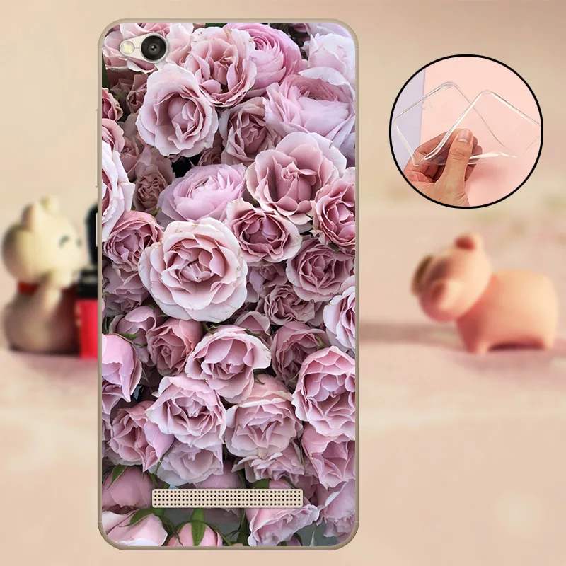 HTDSM Чехол CROWNPRO для Xiaomi Redmi 4A, силиконовый мягкий чехол для Xiaomi Redmi 4 A, задняя крышка из ТПУ с рисунком для Xiaomi Redmi4A, чехлы для телефонов - Цвет: HTDSM