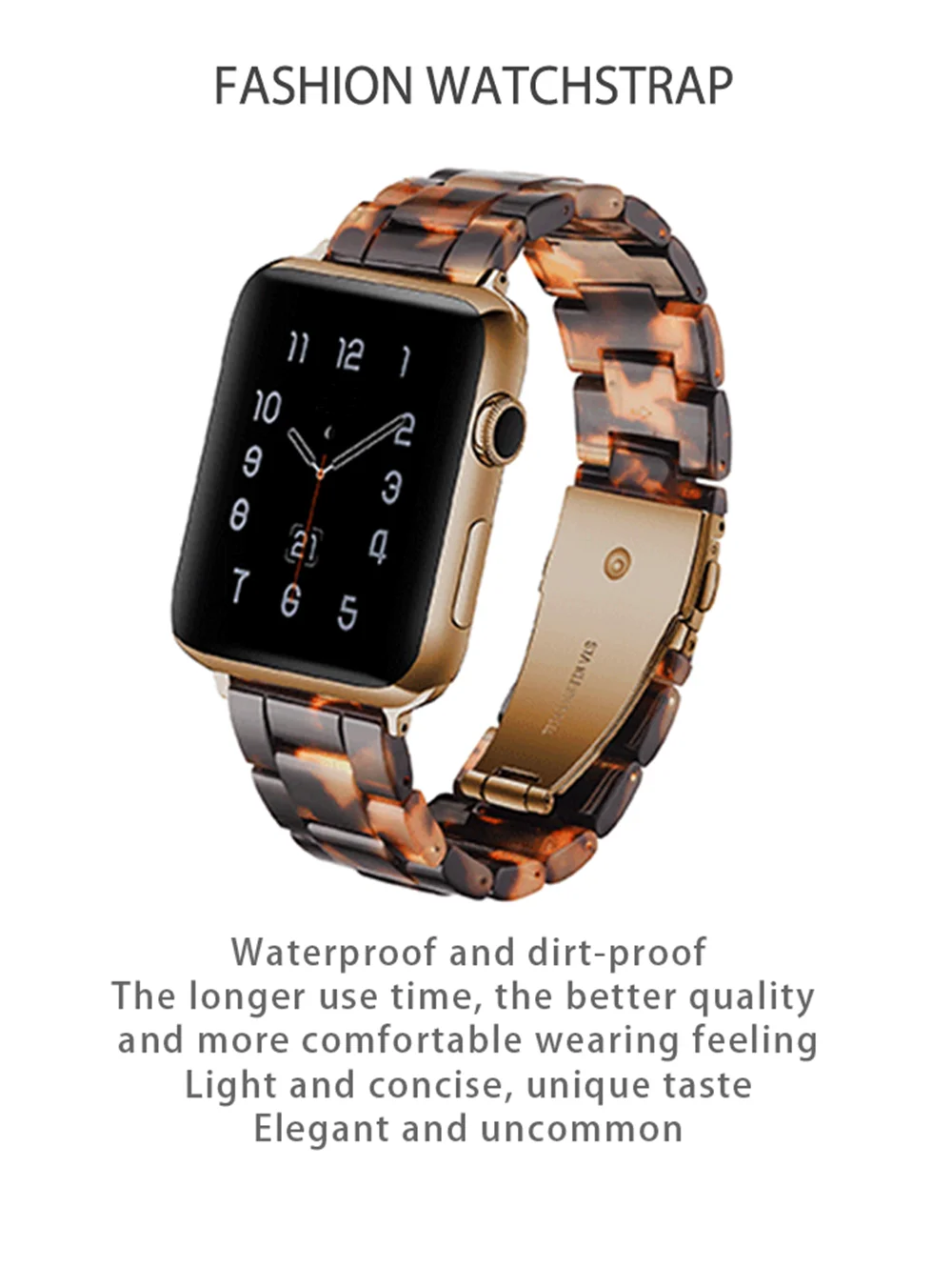 Полимерный ремешок для часов Apple Watch Series 4 3 2 1 ремешок из нержавеющей стали браслет с пряжкой для iWatch Band 38 мм 40 мм 42 мм 44 мм ремешок