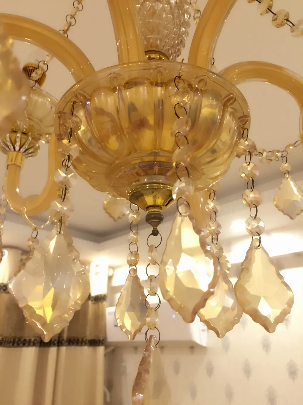 Оптовая цена Бесплатная доставка 102 шт./лот 63 мм цветные хрустальные призмы для