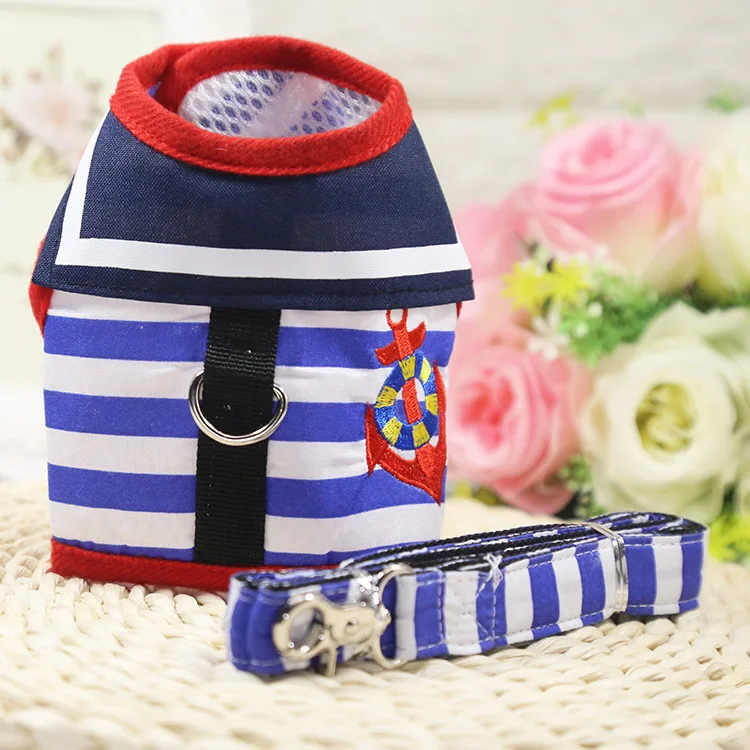 Little dog traction rope pet with Teddy VIP small and medium sized chain chest strap supplies | Дом и сад