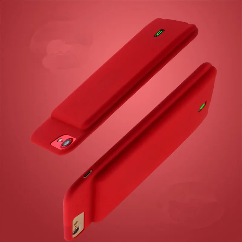4500/7000 mAh внешняя Батарея Зарядное устройство чехол для iPhone 7 Plus 8 плюс 6 6s