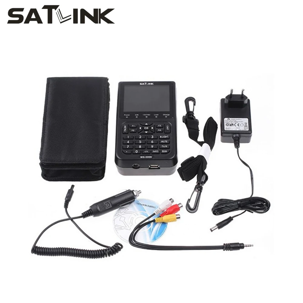 3 5 дюймовый ЖК дисплей SATLINK WS 6908 DVB S спутниковый искатель оптовая цена|lcd line|lcd monitor s
