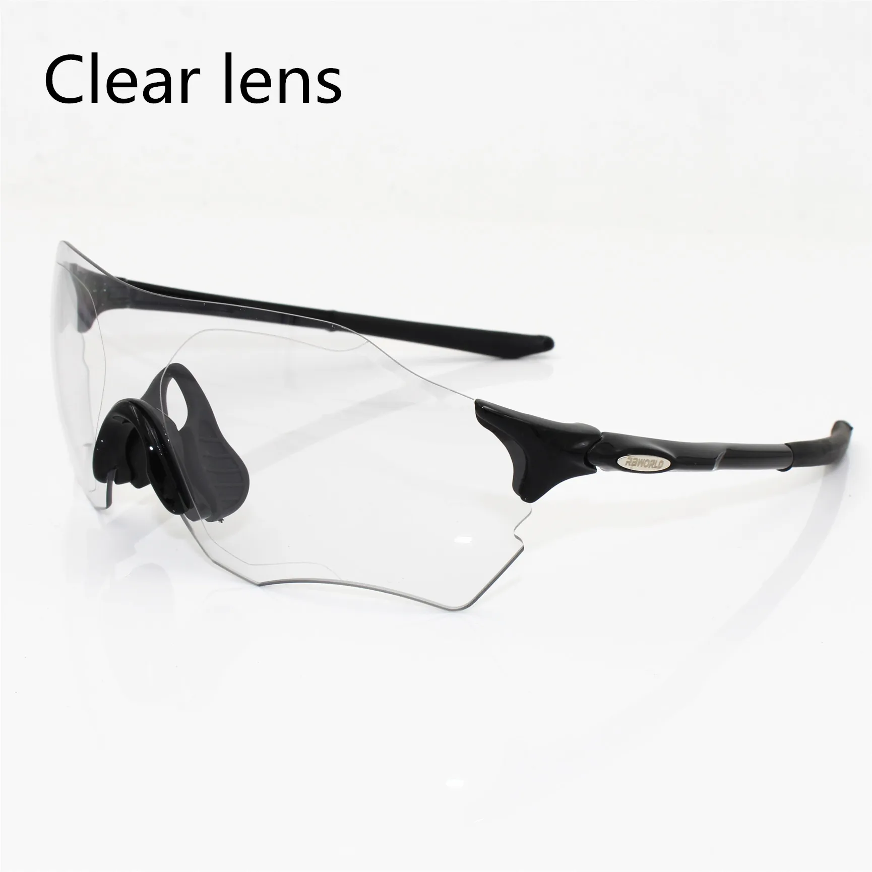 13 clear lens Evzero полноцветные линзы поляризованные TR90 спортивные очки мужские MTB горная дорога велосипедные очки солнцезащитные очки для бега рыбалки - Цвет: 13 clear lens