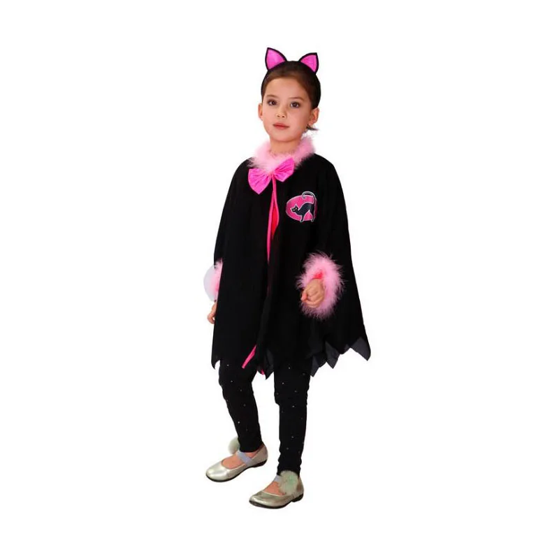 Рождественская одежда с котом для девочек карнавальный костюм животными