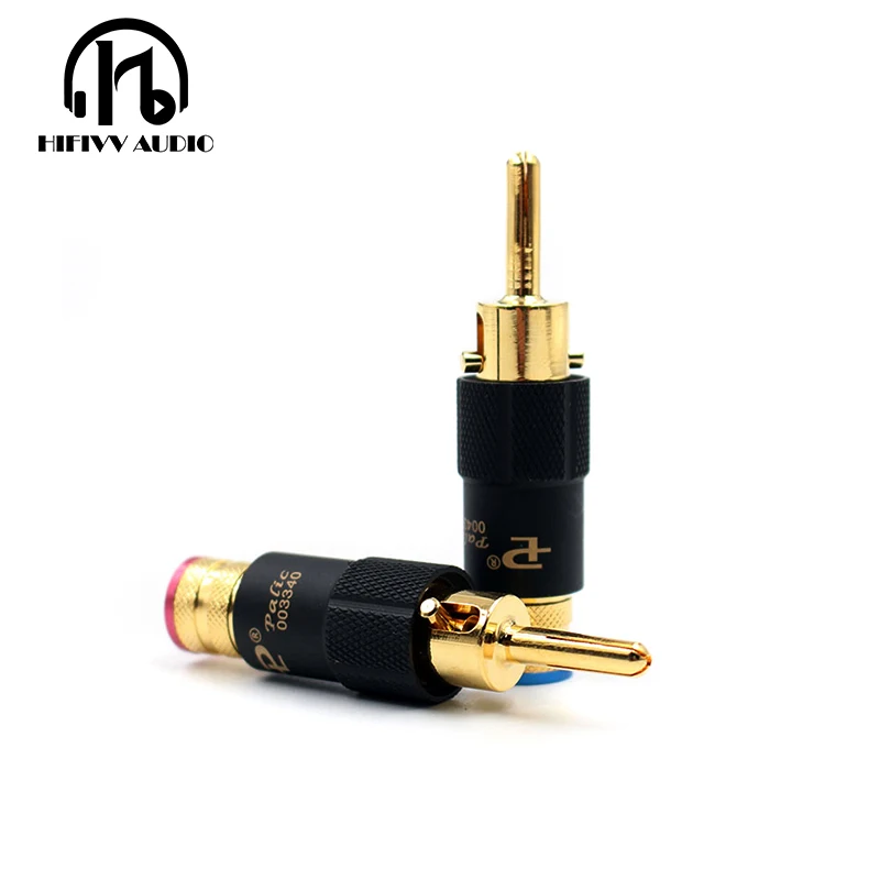 Hifivv аудио hifi динамик разъем PAILic HIFI банан высокой чистоты медь 100%|Усилители