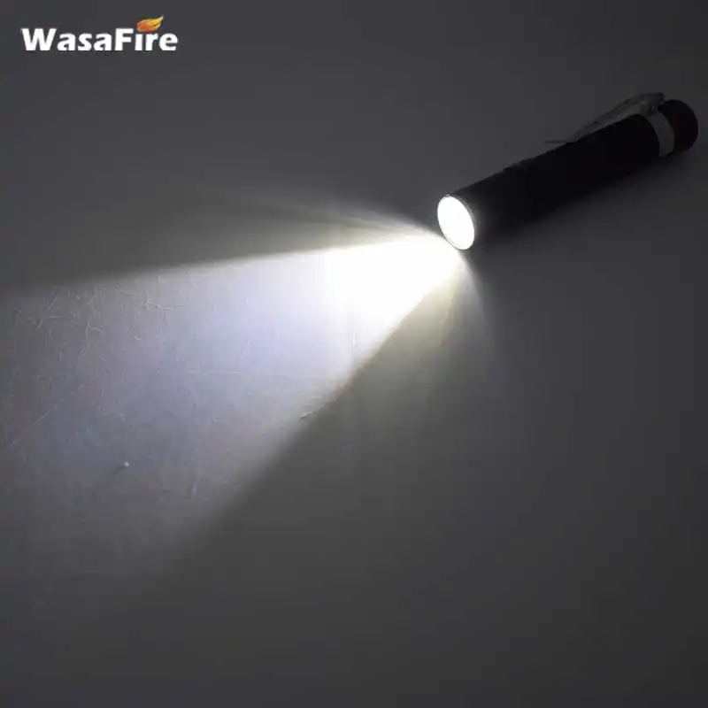 Wasafire мини карманный Ручка светильник мощная светодиодная вспышка