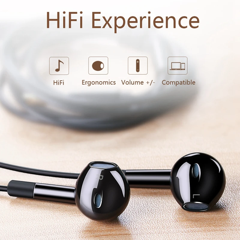 Langsdom Hifi наушники вкладыши бас гарнитура с микрофоном пульт дистанционного