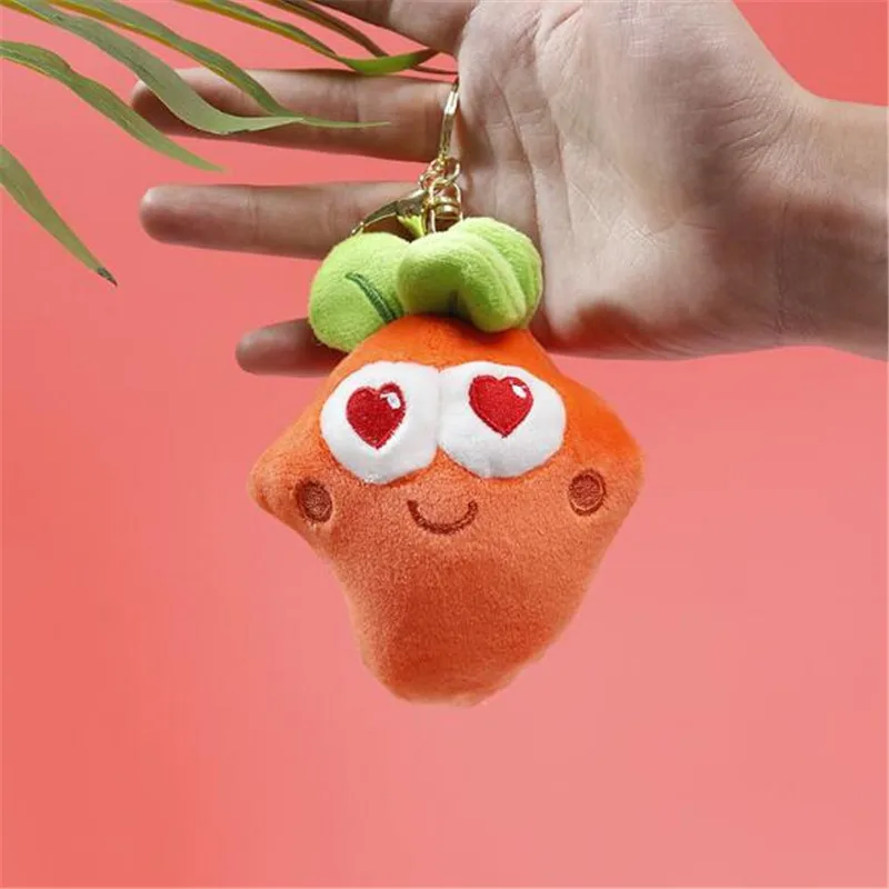 1 шт. мини плюшевая морковка игрушки Мягкая морковь мягкая игрушка брелок