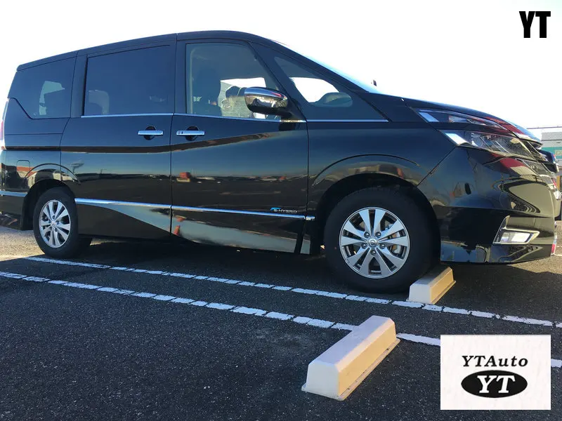 

Молдинг для боковой двери автомобиля для nissan serena 2016-2020, автомобильные аксессуары