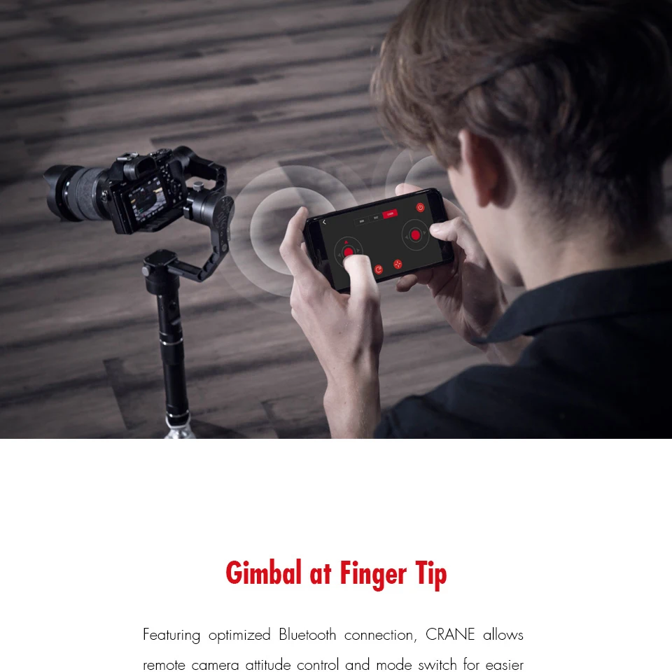 ZHIYUN официальный кран V2 3-осевой ручной шарнирный стабилизатор для камеры GoPro набор для DSLR Камера sony/Panasonic/Nikon/Canon
