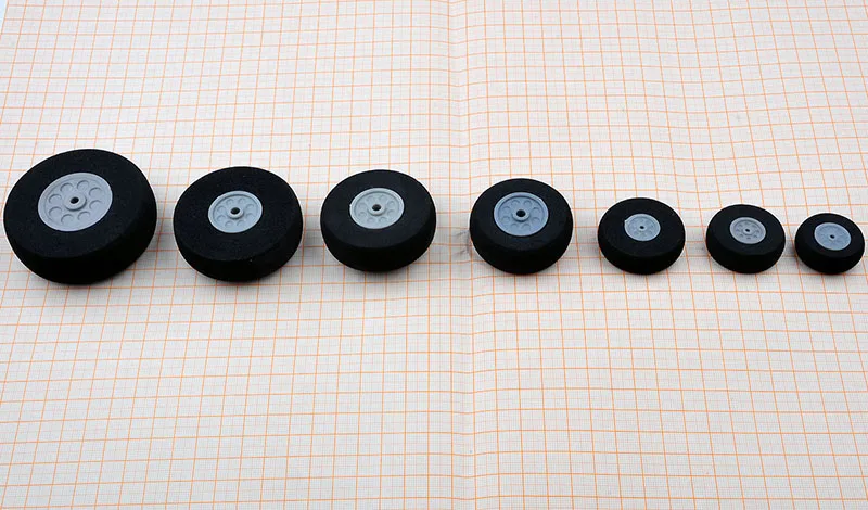 

Модель самолета 10 шт., D30/40/50/60/70/80 мм, губчатые колеса, противоударные колеса для радиоуправляемых игрушек, запасные части