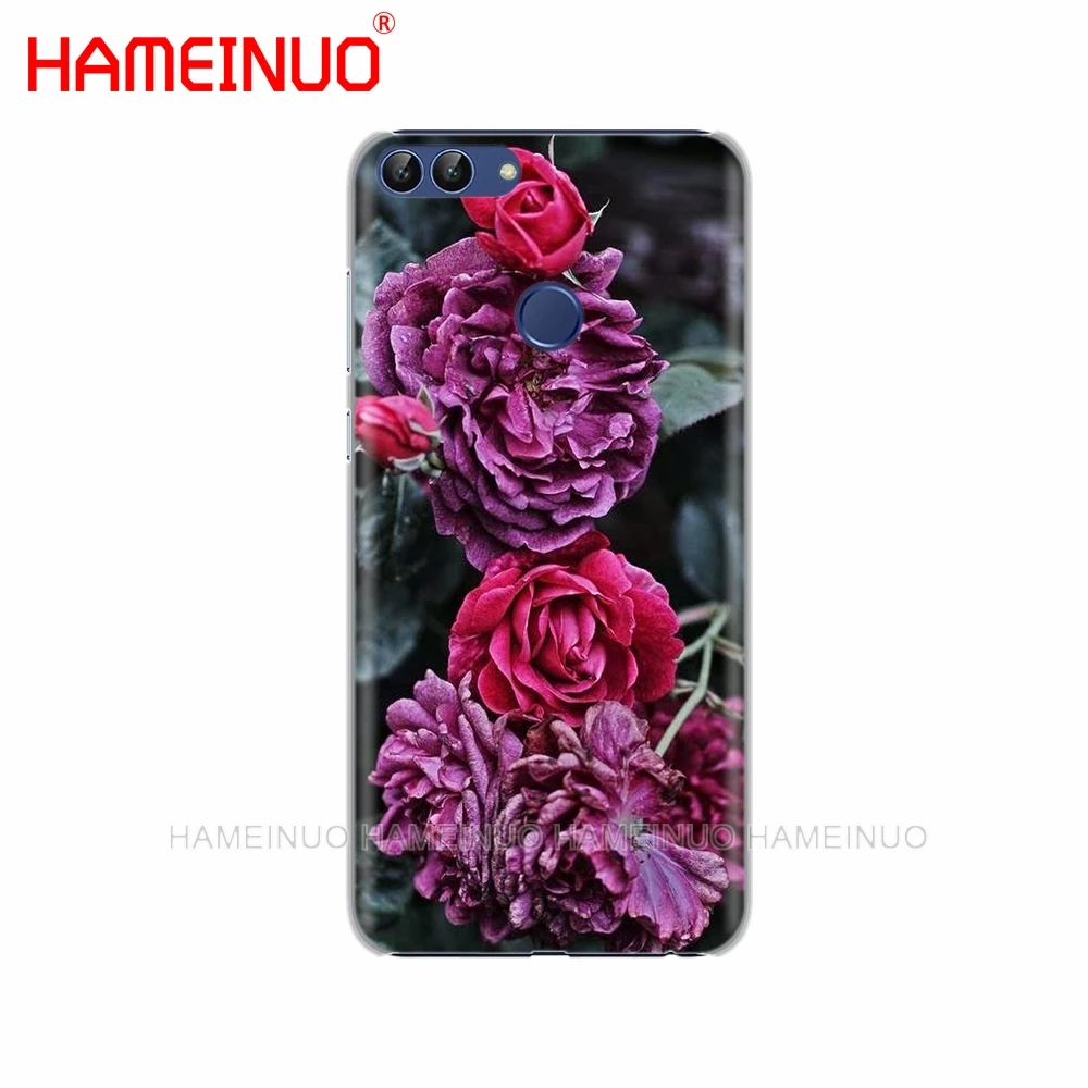 Чехол для мобильного телефона HAMEINUO фиолетовый летний пионы цветы Пион huawei Honor Y5 7C