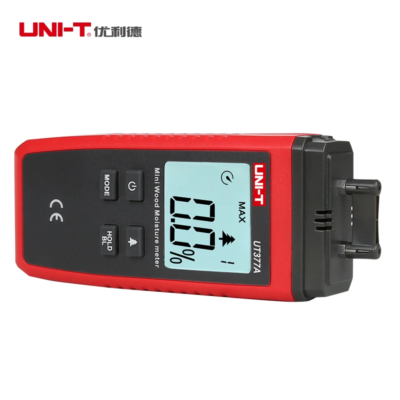 UNI T UT377A цифровой гидрометр для измерения влажности древесины тестер 2 40% детектор