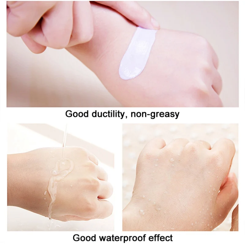 Легко носить антиоксидантный Водонепроницаемый увлажняющий крем для лица с