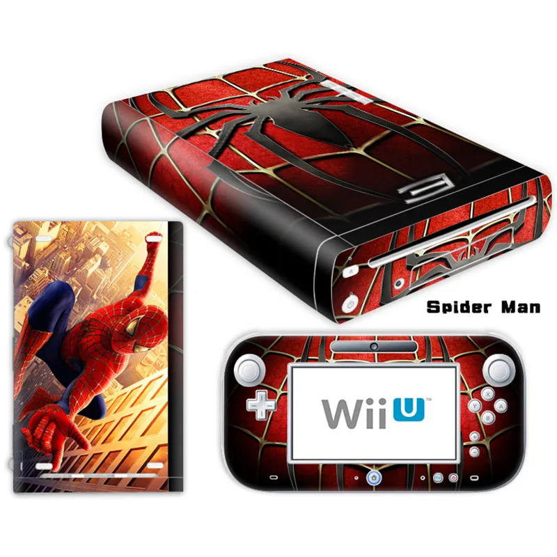 4 Для wii U Кожа Наклейка виниловая Обложка Наклейка для wii U Консоль 2 контроллер защитные накладки - Цвет: 4