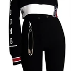 2019 новый фирменный дизайн, большие Серебристые Металлические Булавки, цепочка на джинсы, ремни, аксессуары, очаровательные мужские стильные брелоки, аксессуары