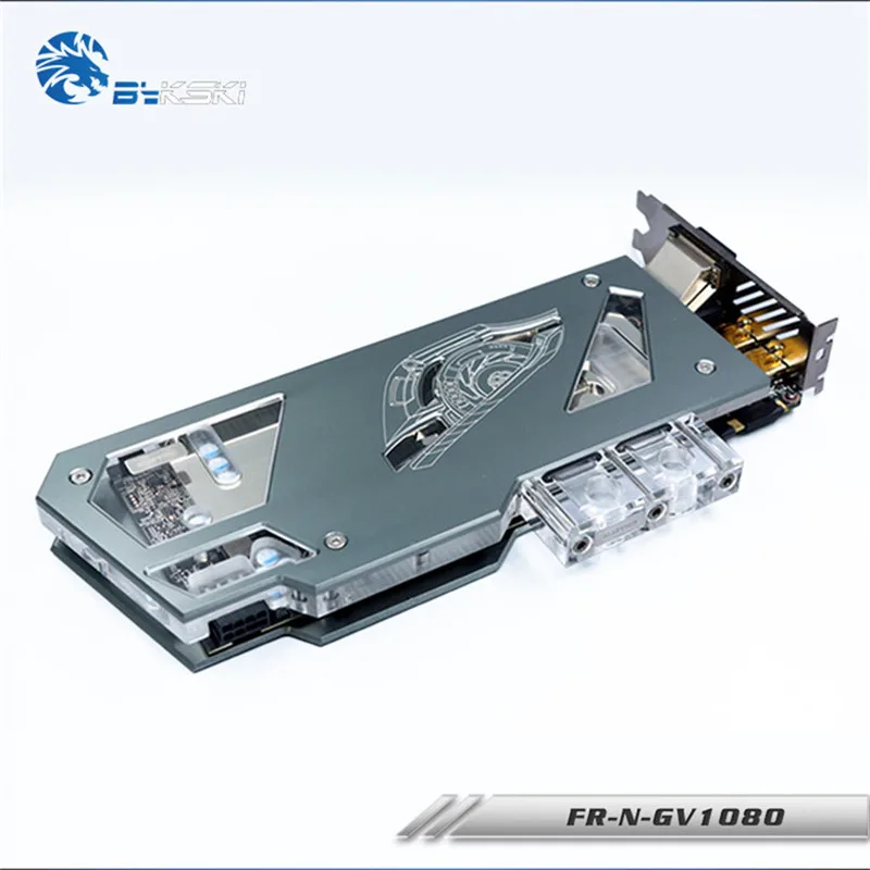 Bykski полный охват блок GPU воды для Gigabyte GTX1080 GTX1070 GTX160 Графика карты FR N GV1080|gpu water