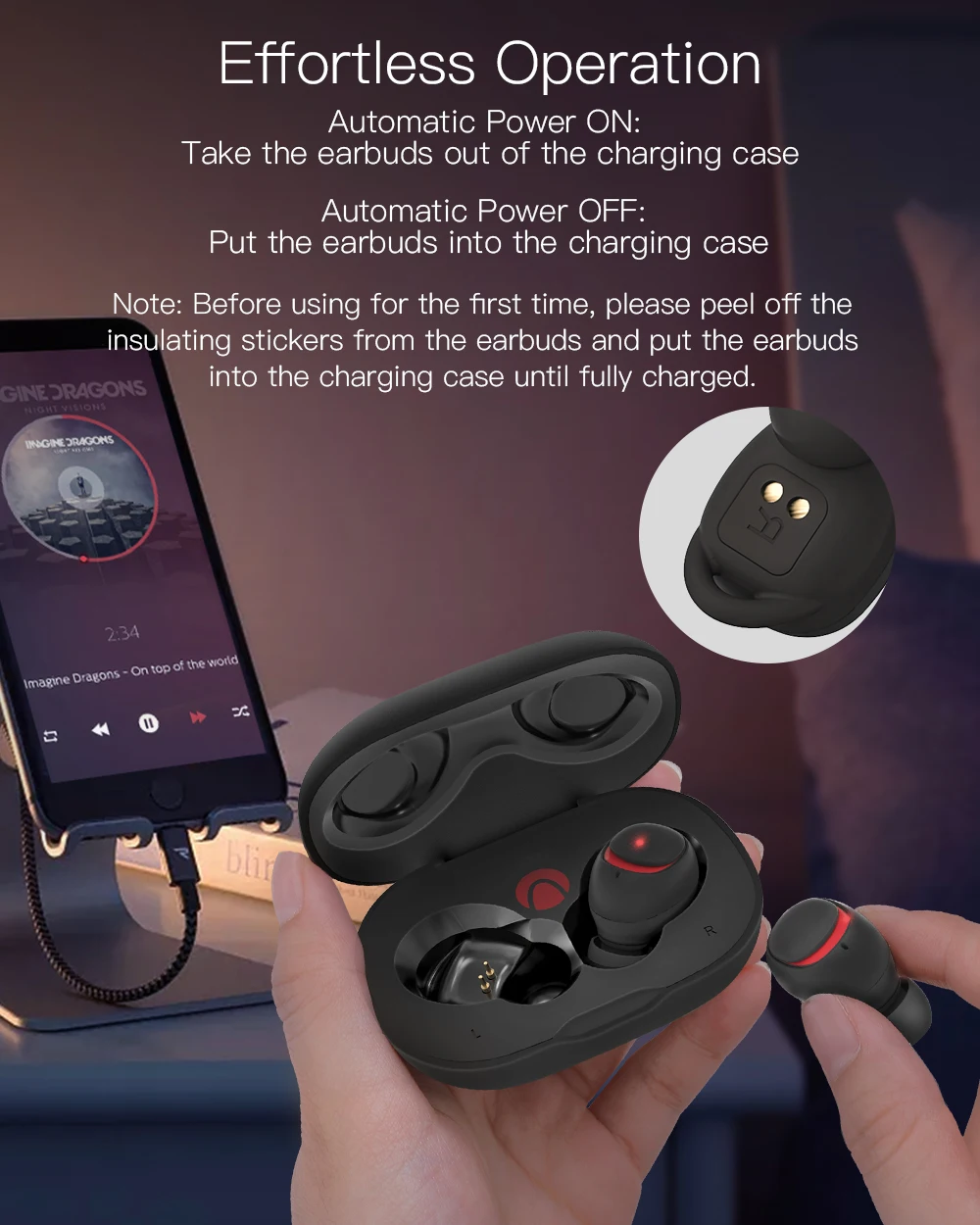 BlitzWolf наушники brother AIRAUX Mini True беспроводные bluetooth Hi Fi стерео Водонепроницаемая