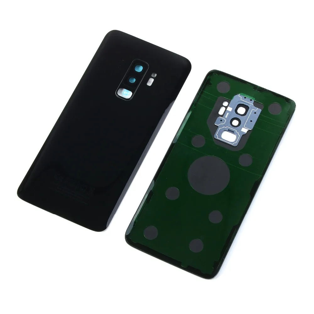 S9 G960 G960F стеклянная крышка для корпуса батареи Samsung + Plus G965 G965F Крышка объектива