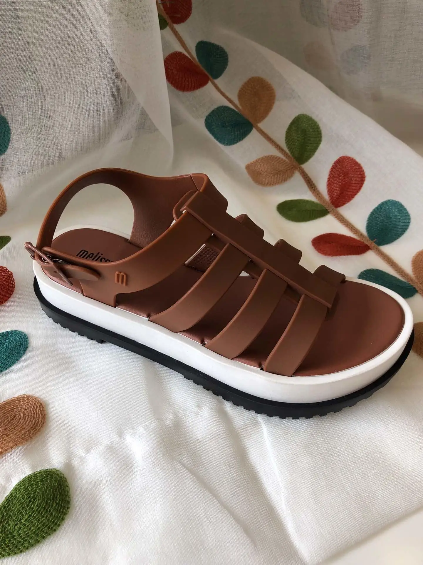 Melissa Woman Jelly Shoes Women Sandals Roman Shoes Breathable Comfortable Beach Sandals Melissa Shoes