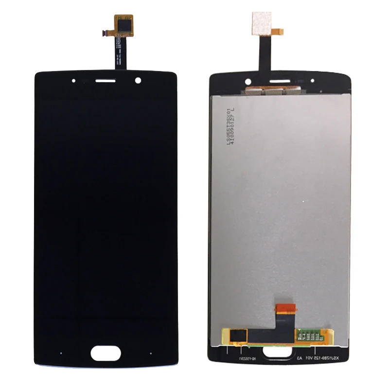 Черный/синий Для DOOGEE BL7000 ЖК дисплей Дисплей + кодирующий преобразователь