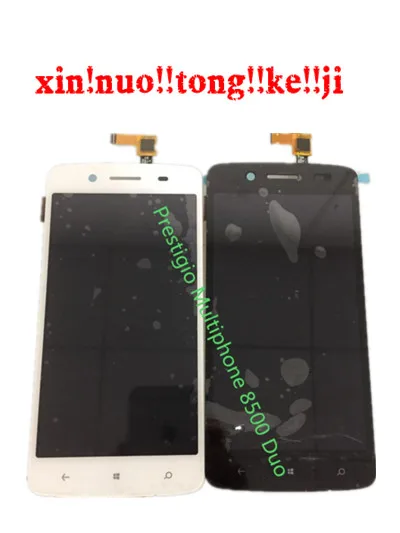 Для Prestigio MultiPhone 8500 ЖК-дисплей в сборе экран дигитайзер телефон запчасти с