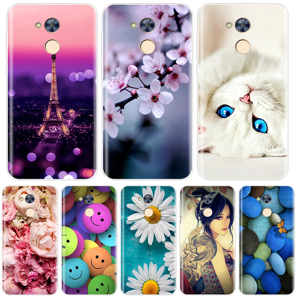 Чехол для телефона Huawei Honor 4C 5C 6C 6A Pro мягкий силиконовый чехол из ТПУ с