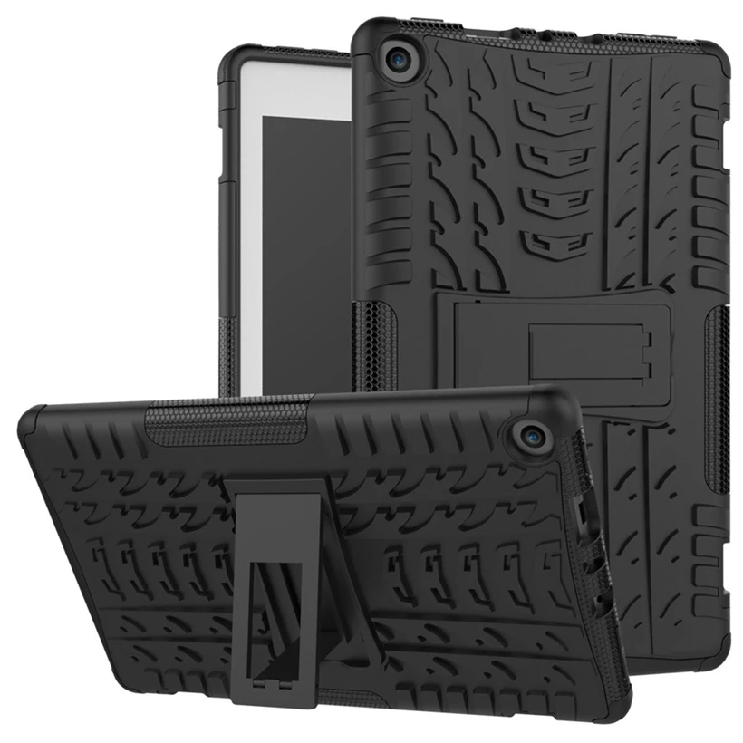 For Amazon Kindle Fire HD 8-inch Shock-proof Mixed Rubber Shell Pure-color Fashion Three-proof Bracket | Компьютеры и офис