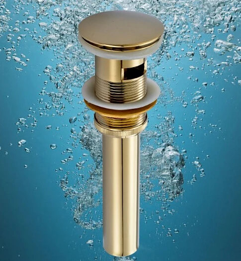 

Смеситель для ванной комнаты из твердой латуни с золотистой отделкой