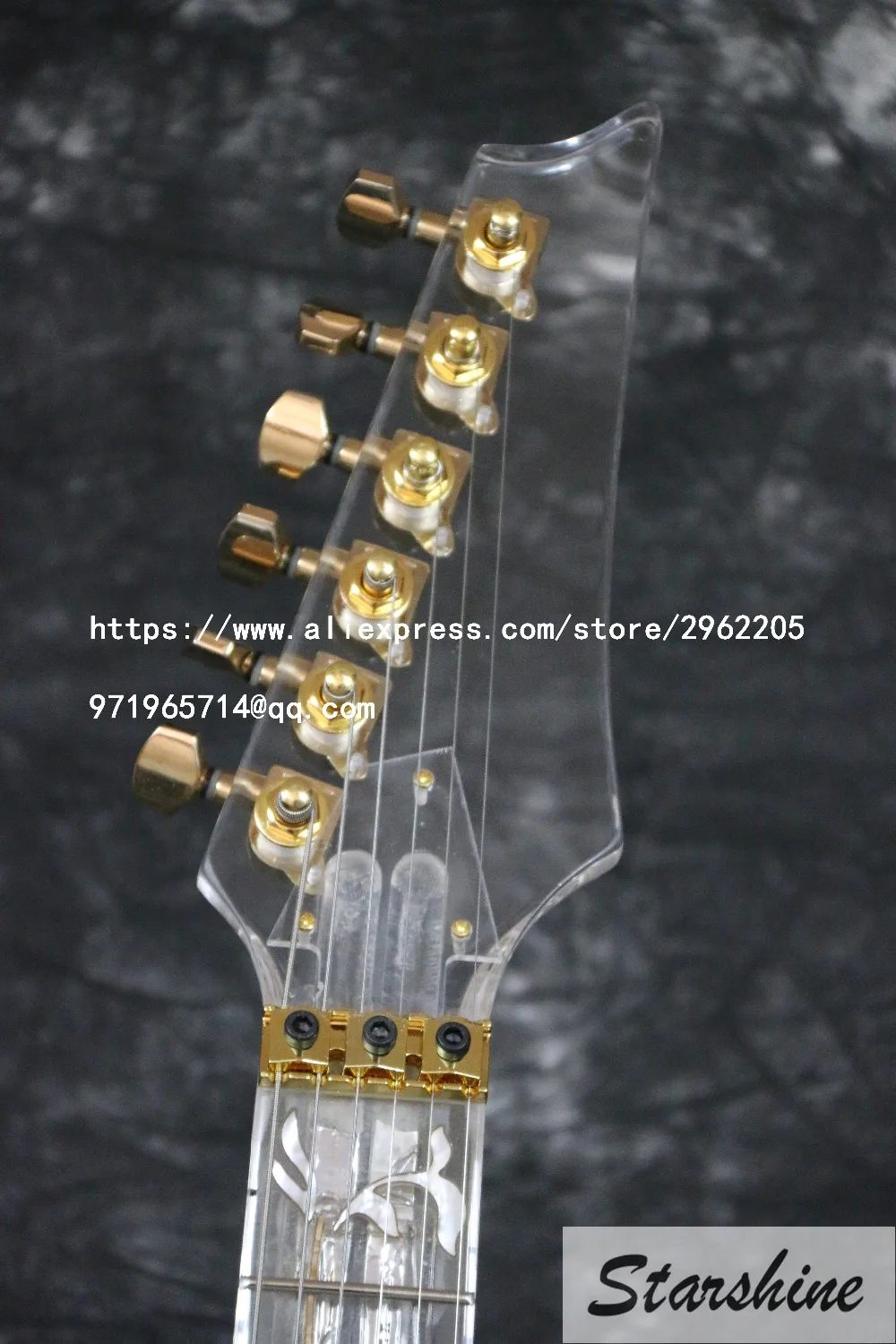 Бесплатная доставка Nstock Starshine SR LBC 033 цветная кристальная Электрогитара зеленый