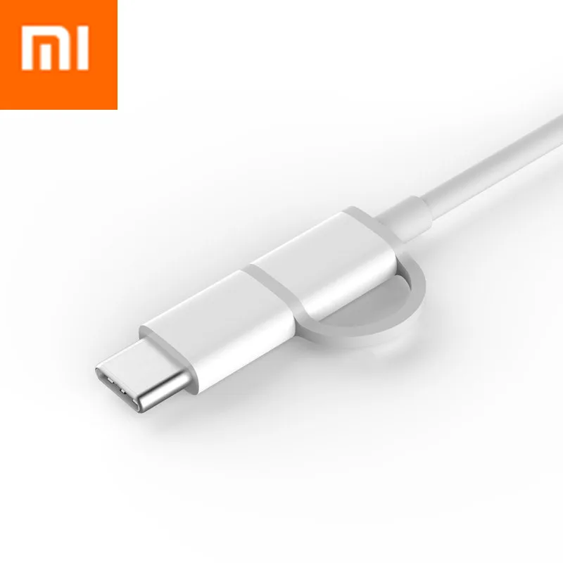 XIAOMI 2 в 1 Многофункциональный USB Дата кабель 1 м 2A Micro USB-Type C Быстрая зарядка кабель синхронизации для Mi 9 8 9T 4 A2 A3 Lite CC9 CC9E