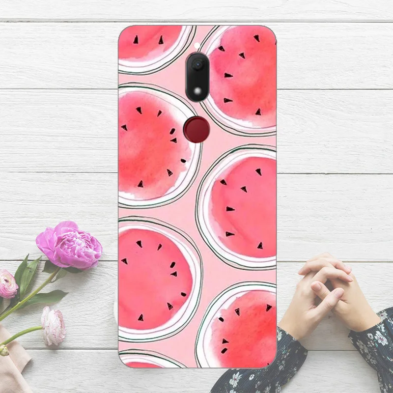 Силиконовый чехол для Coque Wiko View Prime мягкий силиконовый с рисунком