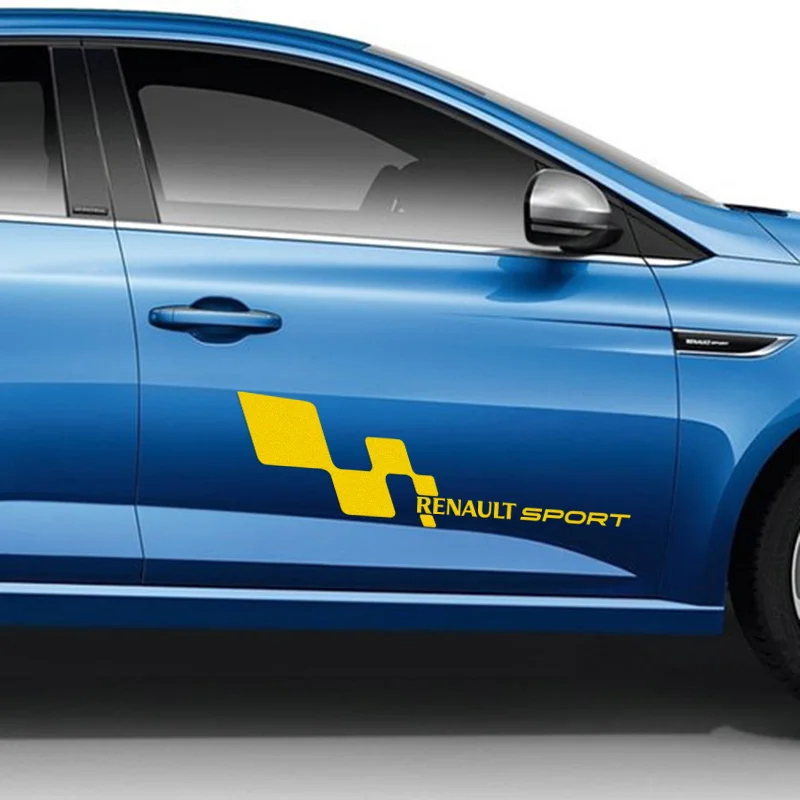 3 пары спортивных наклеек на заказ наклейка автомобильный Стайлинг для renault megane 2