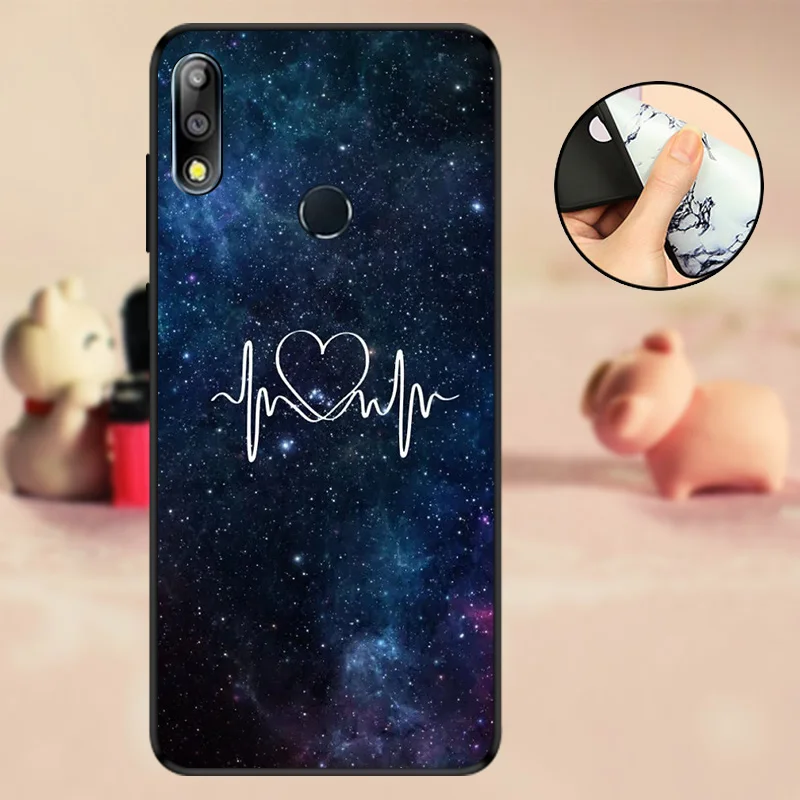 ASUS ZB633KL чехол для телефона ASUS ZenFone MAX PRO M2 ZB631KL чехол-накладка из мягкого силикона ASUS M2 ZB631KL чехол из ТПУ Черный Бампер ZB 633KL - Цвет: T23