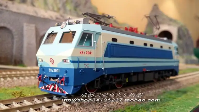 1/48 масштаб медный китайский Shaoshan IIII ZhuDe поезд Высокоскоростной Пассажирский Электрический локомотив окрашенная модель поезда