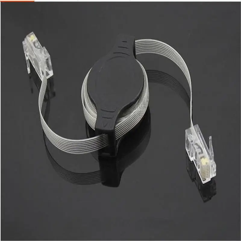 Портативный сетевой Удлинительный кабель RJ45 1 5 м USB-кабель для ноутбука