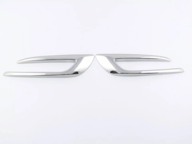 

ABS Chrome Front Fog Light Cover Trims 2pcs For Vauxhall Opel Mokka / Buick Encore 2016 2017