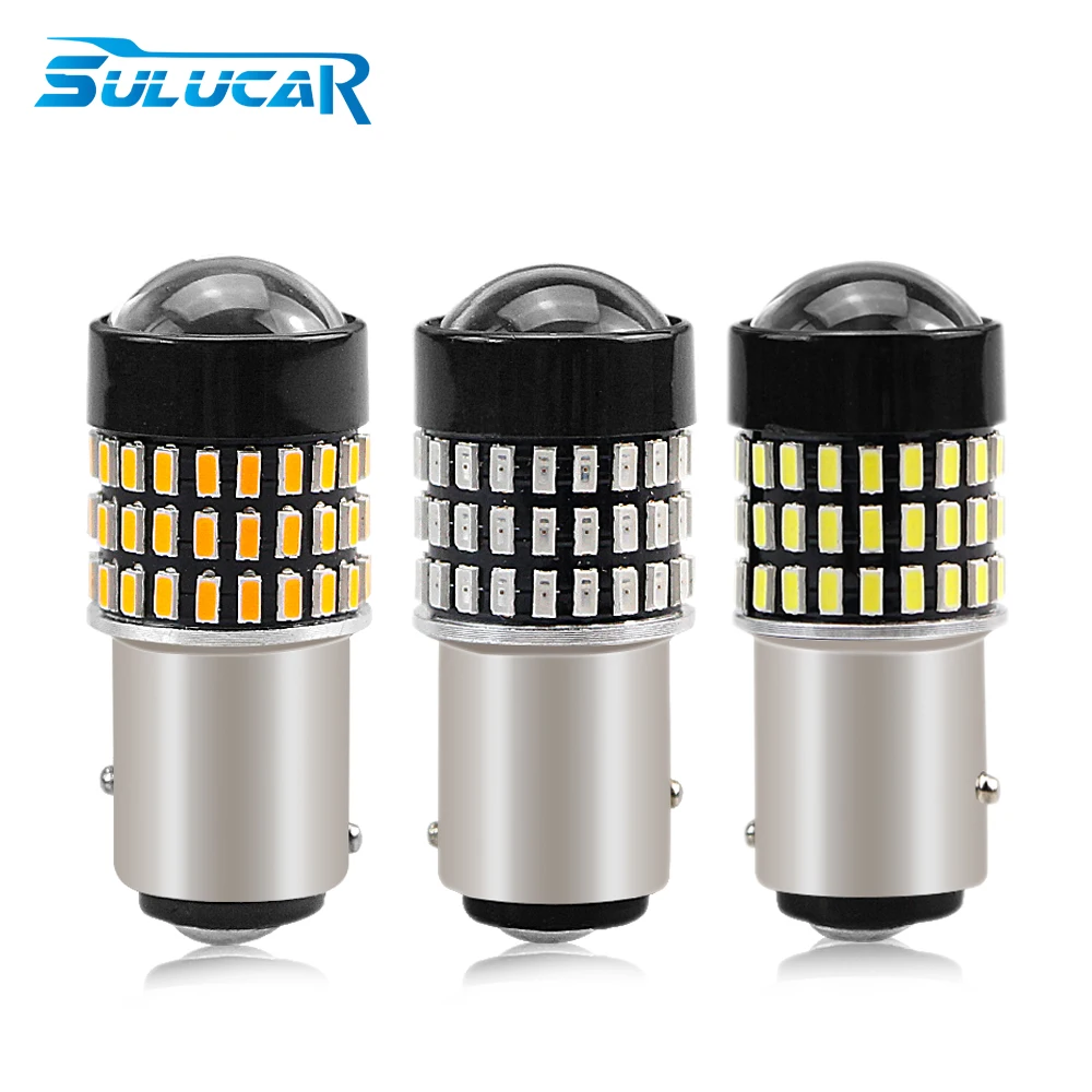 SULUCAR супер яркие 9 30V 1157 светодиодный лампы BAY15D 3014 78SMD для указателей поворота