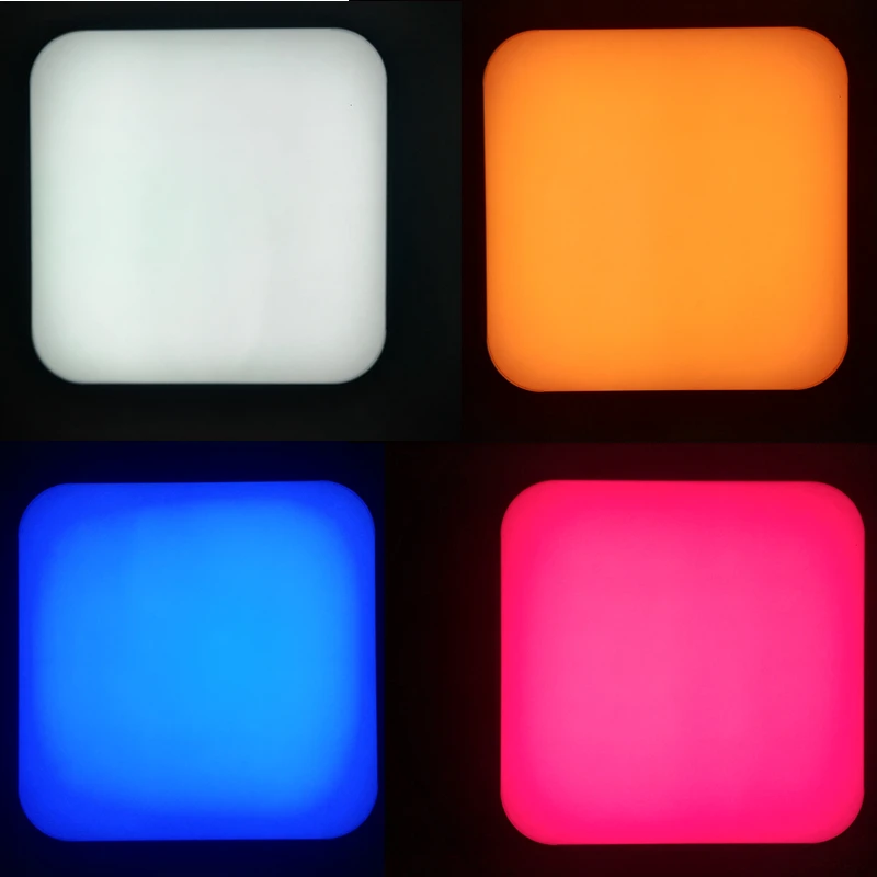 Новые светодиодные потолочные светильники RGB в современном стиле с