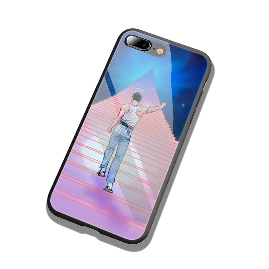 WEBBEDEPP чехол из закаленного стекла для Apple iPhone 6 6S 7 8 Plus 5 SE XR X XS 11 Pro MAX|Бамперы| |