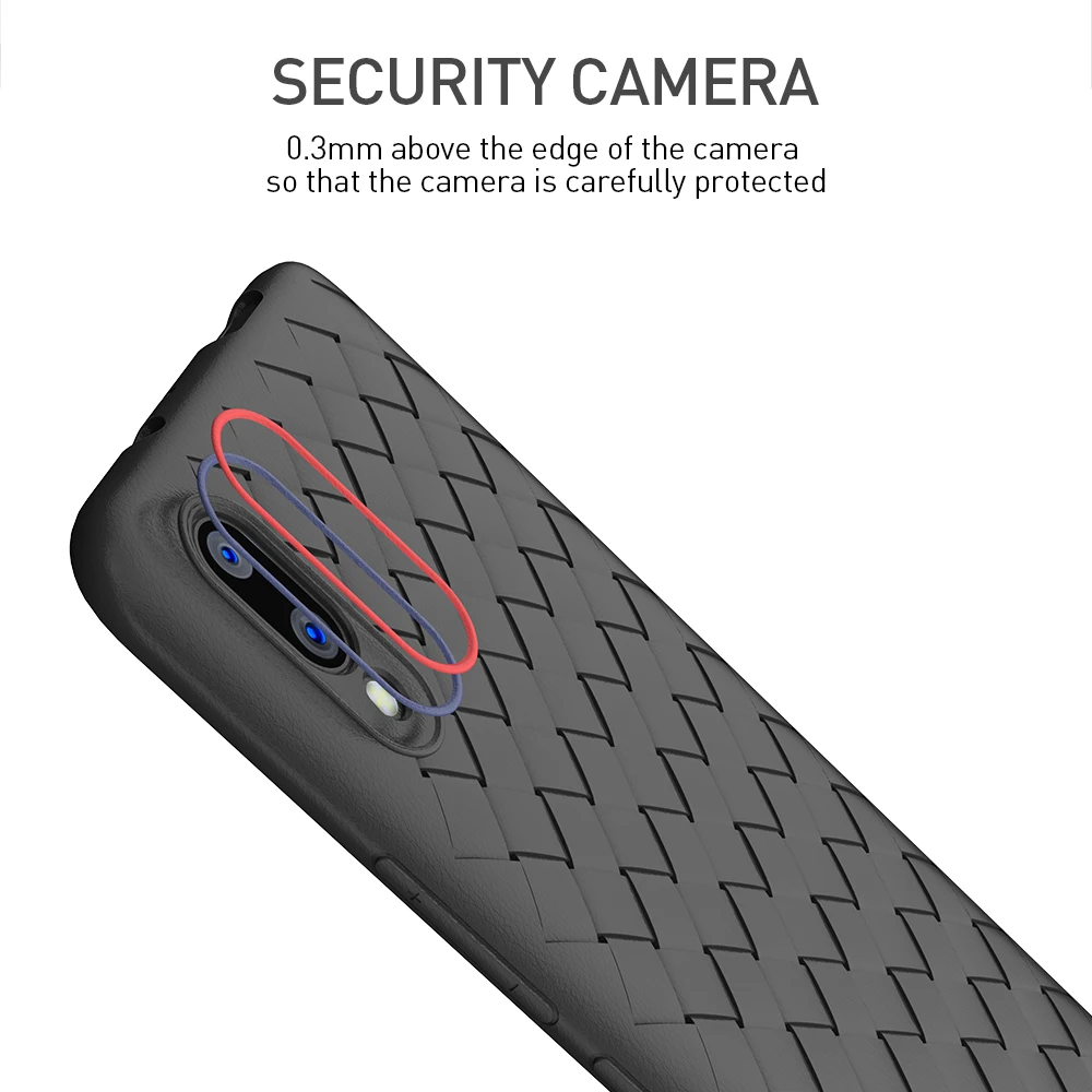 Роскошный чехол KEYSION для VIVO NEX сетчатый Плетеный силиконовый задняя крышка S